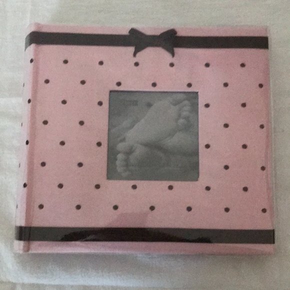 Pink and Brown Fabric Photo Album UNUSED - Picture 6 of 11